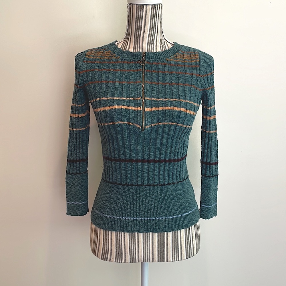 Free People Zip Top